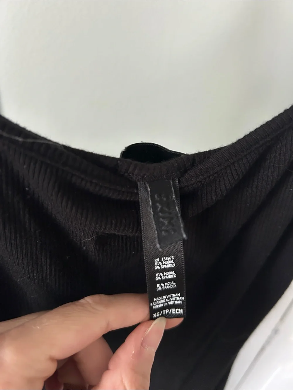 Black Slip Maxi Dress - Minimal Spaghetti Strap Dress - Picture 2 of 2